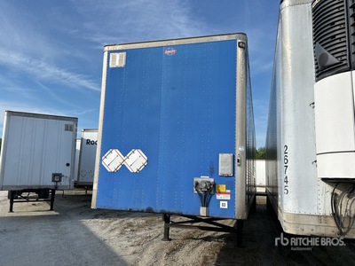 2014 Utility ALUMVAN 53 ft x 102 in T/A Van Trailer