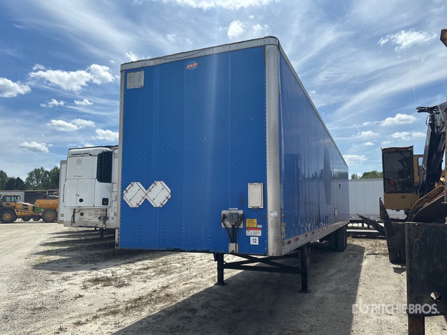 2014 Utility VS2DX 53 ft x 102 in T/A Van Trailer