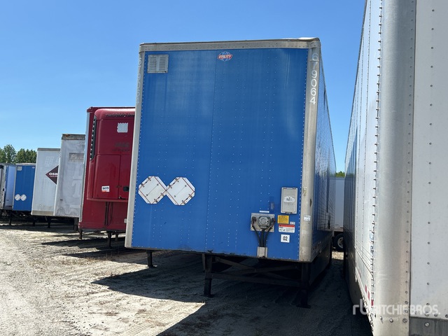 2014 Utility VS2DX 53 ft x 102 in T/A Van Trailer
