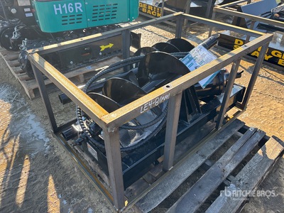 2026 Mower King SSECAG-Y Skid Steer Auger (Unused)