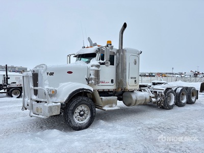 2012 Peterbilt 367 8x6 Tri/A Sleeper Truck Tractor