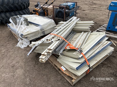 Quantity of (2) Pallets of Shelving