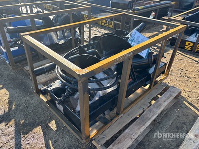 2026 Mower King SSECAG-Y Skid Steer Auger (Unused)