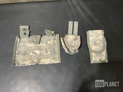 (62) M4 Two Mag Pouches, (64) M4 Three Mag Pouches & Assorted Items