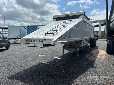 2023 CTS 40 ft T/A Belly Dump Trailer