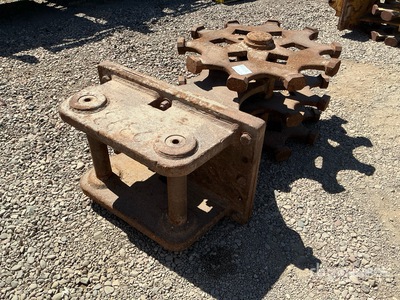 Rueda de compactacion para excavadora