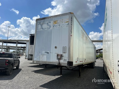 2002 Wabash 53 ft x 102 in T/A Van Trailer