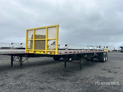 2006 Clark CCFBT2006 42 ft T/A Flatbed Trailer