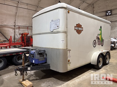 2012 CJay 14 ft T/A Remorque fermée