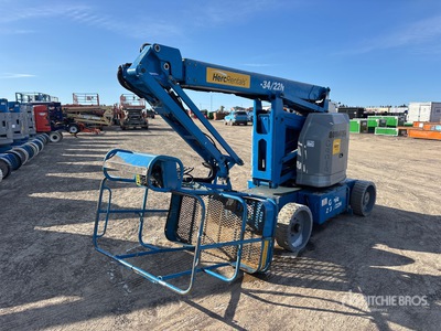 2015 Genie Z34/22N 2WD Electric Articulating Boom Lift