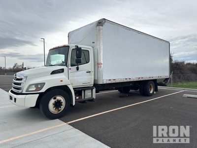 2014 Hino 268 4x2 Van Truck (Inoperable)