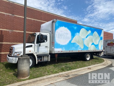 2014 Hino 268 4x2 Van Truck (Inoperable)