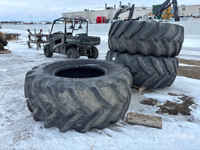 Quantity of (3) 800/70R38 Tires