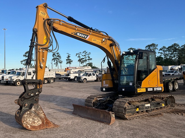 2023 Sany SY155U Tracked Excavator