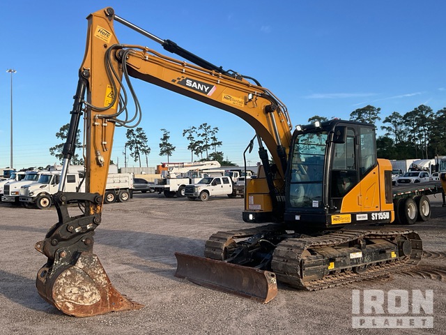 2023 Sany SY155U Tracked Excavator