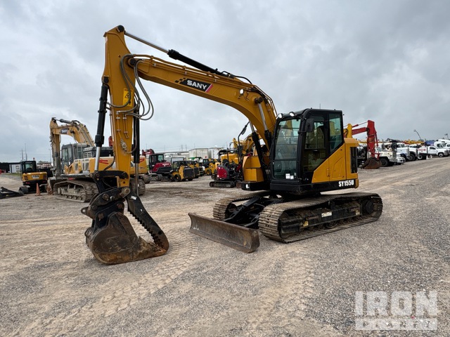 2023 Sany SY155U Tracked Excavator