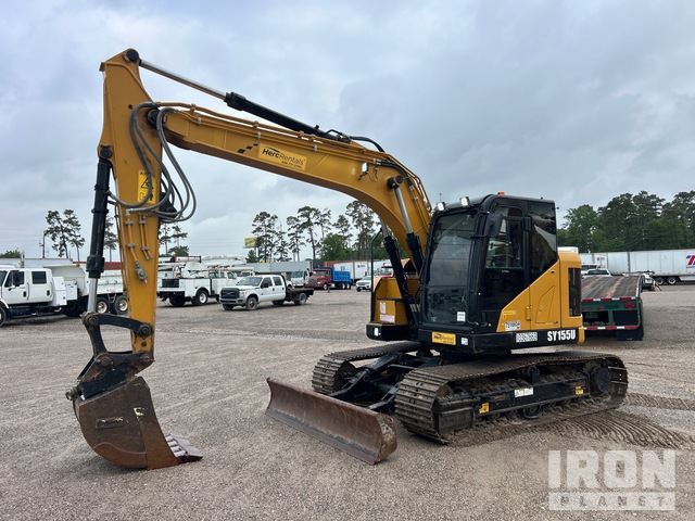 2022 Sany SY155U Tracked Excavator