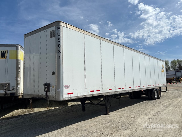 2019 Wabash 53 ft x 102 in T/A Van Trailer