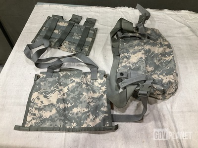 (157) M4 Three Mag Pouches, (71) Waist Packs & Assorted Items