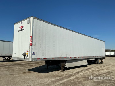 2015 Utility 53 ft x 102 in T/A Van Trailer