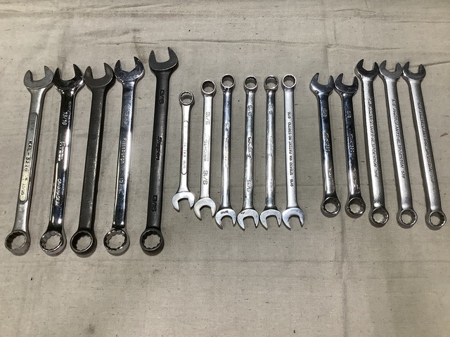 (192) Assorted Combination Wrenches