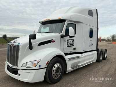 2023 Peterbilt 579 6x4 Cabeza Tractora Cabina Dormitorio