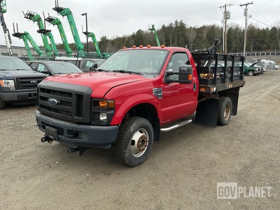 2008 Ford F-350 XL Super Duty 4x4 Snow Plow Truck