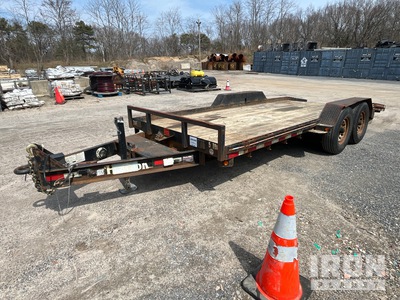 2017 Hudson HSLT18 20 ft T/A Tilt Deck Trailer