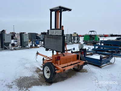 2013 Ver-Mac Solar Radar Speed Control Informationstafel