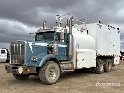 1996 Kenworth T800B 6x4 Fuel and Lube Truck