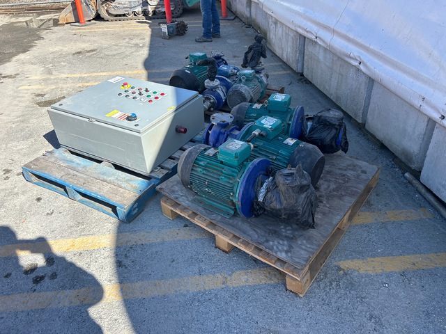 Quantity of (6) KSB ETB 050-032-160 Electric Centrifugal Pump Quantity of (6) KSB ETB 050-032-160 Electric Centrifugal Pump