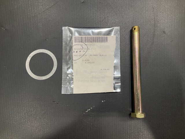 (7) Resistors, (5) Ring Spacers, (64) Shear Bolts & Assorted Items