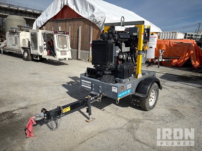 2021 Atlas Copco PAS 100 HF YD 25HP Trailer-Mounted Water Pump