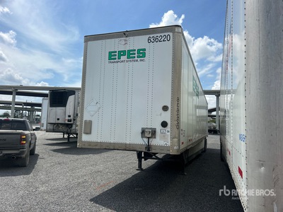 2016 Wabash 53 ft x 102 in T/A Van Trailer