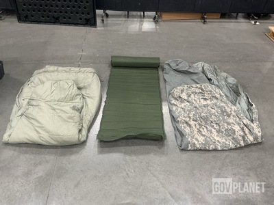 (22) Sleeping Bags, (10) Self-Inflating Sleeping Mats & Assorted Items