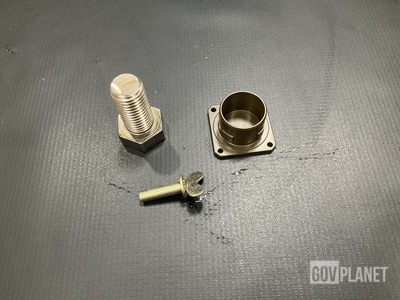 (3) Hexagon Plain Nuts, (2) Receptacle Dummy Connectors & Assorted Items