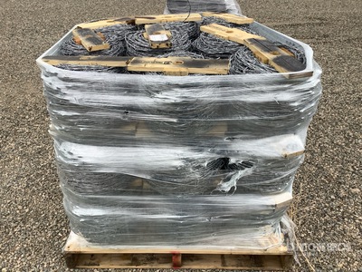Quantity of (27) Rolls of Galvanized Fil de fer barbelé (Unused)