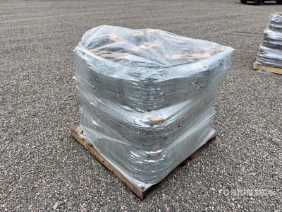 Quantity of (27) Rolls of Galvanized Barbed Wire (Unused)