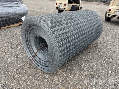 Quantity of (1) 400 ft x 6 ft Galvanized Roll of Livestock/ Deer Fencing (Unused)