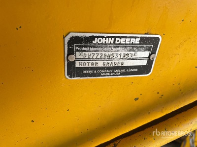 1990 John Deere 772BH Motoniveladora