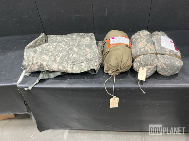 (28) Tarpaulins, (4) Litefighter Tents & Assorted Items