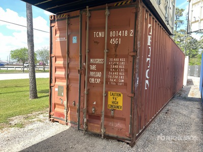 2007 40 ft High Cube Storage Container