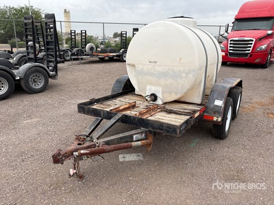 2002 Waterdog 500 gal T/A Water Tank Trailer (Inoperable)