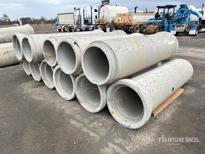 Quantity of (11) Concrete Drainage Tubo