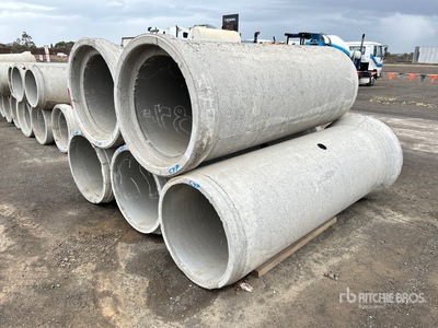 Quantity of (5) Concrete Drainage Tubo