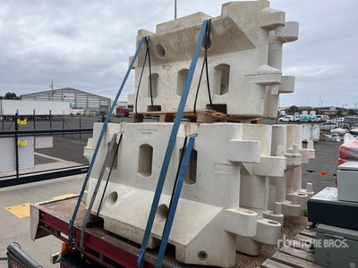 Quantity of (8) Barrier