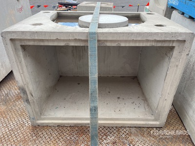 Quantity of (3) Concrete box