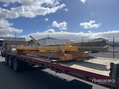 Treated Pine Poles w/ Powerline Cap