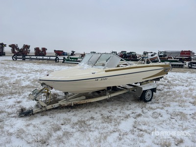 1975 Glastron 16 ft Barco de pesca