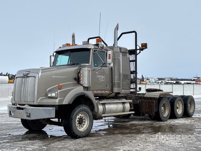 2006 Western Star 4900 8x6 Logging Tri/A Sleeper Truck Tractor
